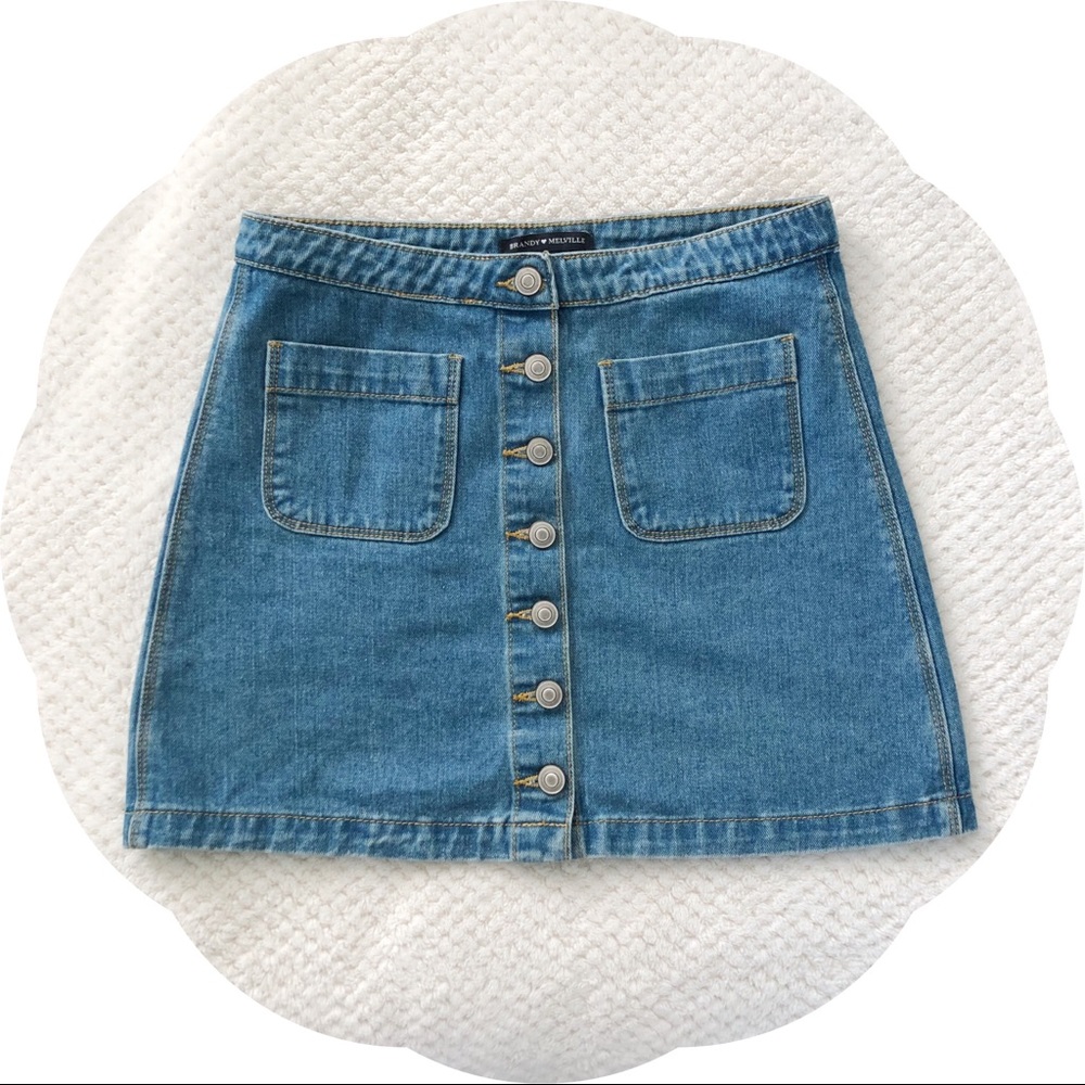 Brandy Melville Denim Skirt